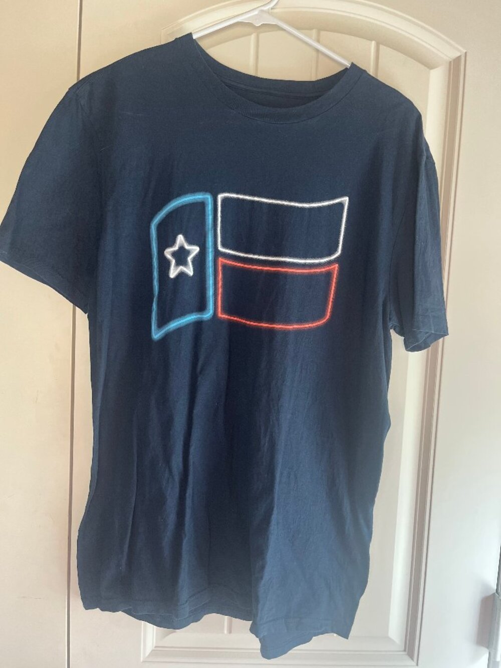Vintage Tumbleweed TexStyles Texas Flag Graphic Tee L